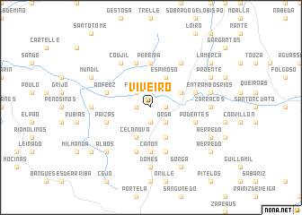 map of Viveiro