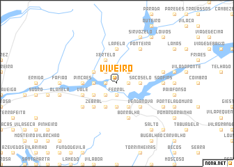 map of Viveiro