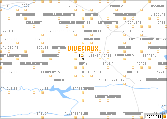 map of Viveriaux