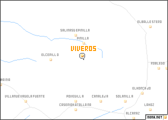 map of Viveros