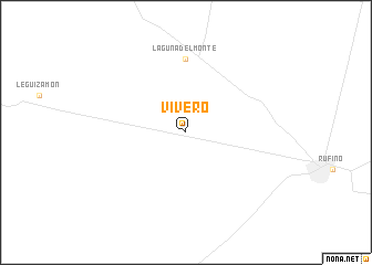 map of Vivero