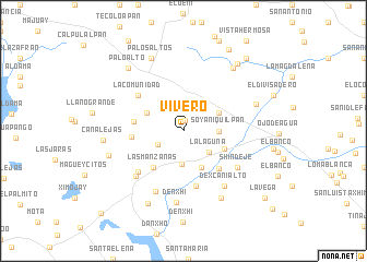 map of Vivero