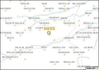 map of Vivès