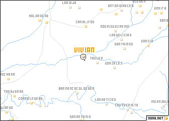 map of Vivian