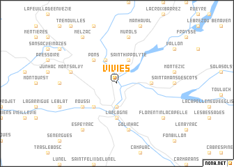 map of Vivies