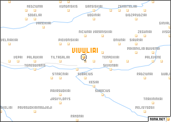 map of Vivuliai