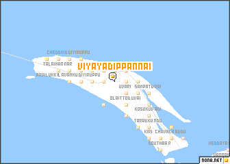 map of Viyayadippannai