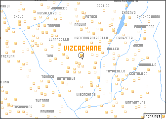 map of Vizcachane