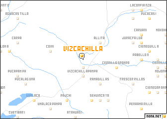 map of Vizcachilla