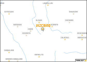 map of Vizcaíno
