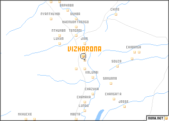 map of Vizharona