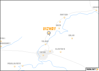 map of Vizhay