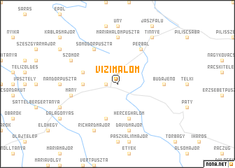 map of Vízimalom