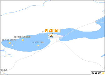 map of Vizinga