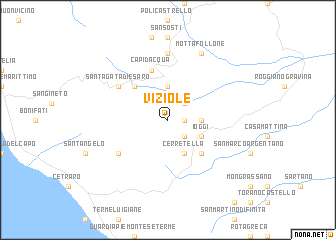 map of Viziole