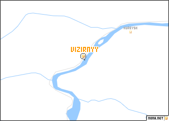 map of Vizirnyy