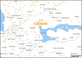 map of (( Vjerdhë ))