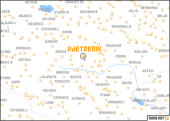 map of Vjetrenik