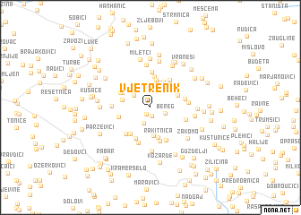 map of Vjetrenik