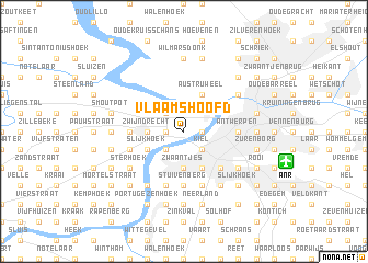 map of Vlaams Hoofd