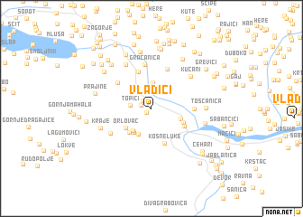 map of Vladići