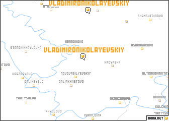 map of Vladimiro-Nikolayevskiy