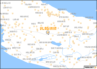 map of Vladimir