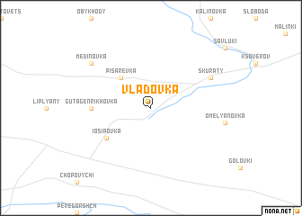 map of Vladovka