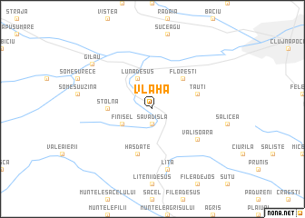 map of Vlaha