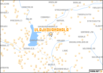 map of Vlajkova Mahala