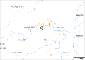 map of Vlakbult
