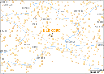 map of Vlakovo