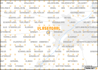 map of Vlasendaal