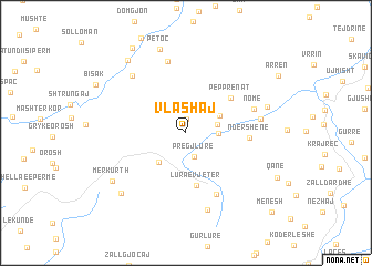 map of Vlashaj