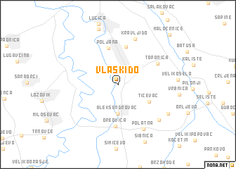 map of Vlaški Do