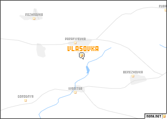 map of Vlasovka