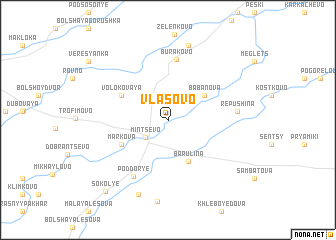 map of Vlasovo