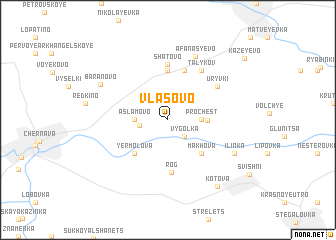 map of Vlasovo