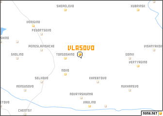 map of Vlasovo