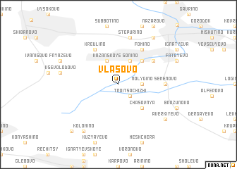 map of Vlasovo