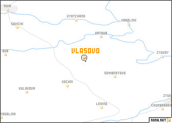 map of Vlasovo