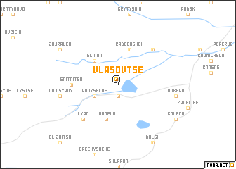 map of Vlasovtse