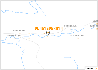 map of Vlas\