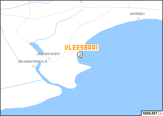 map of Vleesbaai