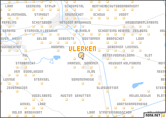 map of Vlerken