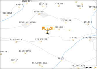 map of Vlezki