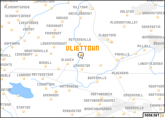 map of Vliettown