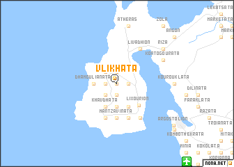 map of Vlikháta