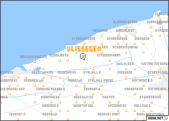 map of Vlissegem