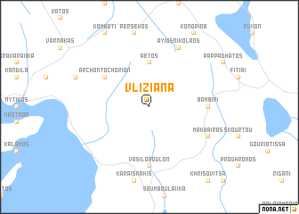 map of Vlizianá